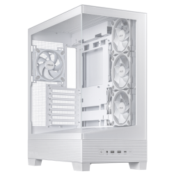 ASUS A31 Plus TG ARGB WHITE. Form factor: Midi Tower, Type: PC, Product colour: White. Side fans installed: 3x 120 mm, Rear fans installed: 1x 120 mm, Rear fans diameters supported: 120,140 mm. Supported HDD sizes: 2.5,3.5 ASUS A31 Plus TG ARGB WHITE. Form factor: Midi Tower, Type: PC, Product colour: White. Side fans installed: 3x 120 mm, Rear fans installed: 1x 120 mm, Rear fans diameters supported: 120,140 mm. Supported HDD sizes: 2.5,3.5
