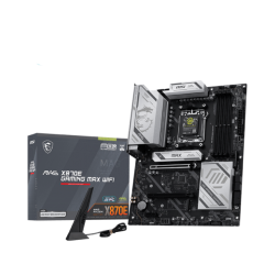 MSI MAG X870E GAMING MAX WIFI. Processor manufacturer: AMD, Processor socket: Socket AM5, Compatible processor series: AMD Ryzen 7000 Series, AMD Ryzen 8000 Series, AMD Ryzen 9000 Series. Supported memory types: DDR5-SDRAM, Maximum internal memory: 256 GB