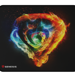 Mousepad Genesis Carbon 500 M FIRE G2, material cauciuc + material textil, dimensiuni 300 x 250 x 2.5 mm, multicolor Mousepad Genesis Carbon 500 M FIRE G2, material cauciuc + material textil, dimensiuni 300 x 250 x 2.5 mm, multicolor