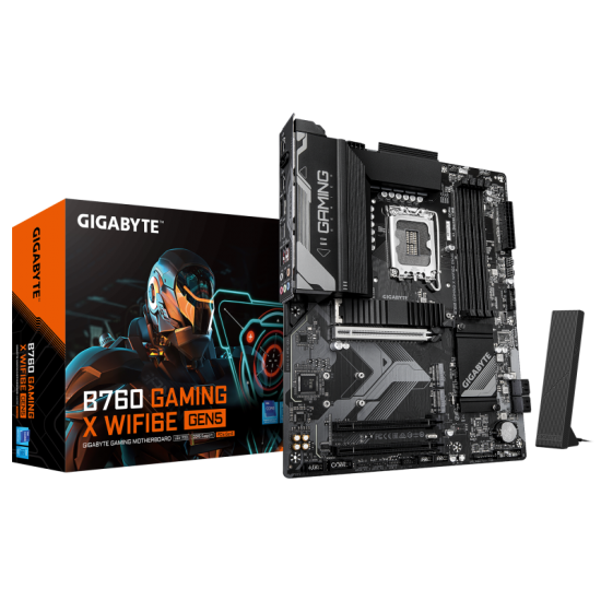 Placa de bază Gigabyte B760 GAMING X WIFI6E GEN5 LGA1700
