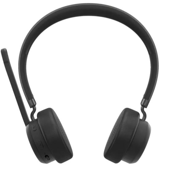 Lenovo Wireless Stereo Headset, Greutate: 392g, Color: Black, Audio Input: Bluetooth 5.3, Included Accessory: USB-C to USB-C cable, Cable Length: 1.3m, Play Time: 60h, Battery Capacity: 640mAh, Garantie: 2Y