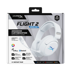 HyperX Cloud Flight 2 WL WHT GAM HS HyperX Cloud Flight 2 WL WHT GAM HS