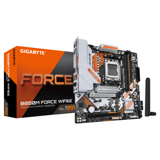 Placa de bază Gigabyte B850M FORCE WIFI6E AM5 Placa de bază Gigabyte B850M FORCE WIFI6E AM5