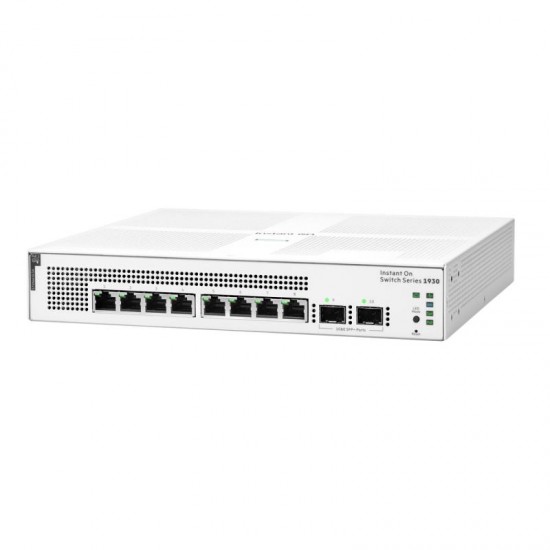 HPE Networking Instant On Switch 8p Gigabit CL4 PoE 2p SFP 124W 1930