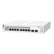 HPE Networking Instant On Switch 8p Gigabit CL4 PoE 2p SFP 124W 1930