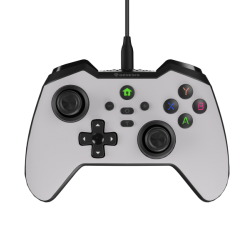 Controller cu fir Genesis Mangan 300, tip Analog/Digital, interfata USB, numar butoane 19, lungime cablu 200 cm, compatibilitate PC, ROG Ally, Nintendo Switch, Steam Deck, alb Controller cu fir Genesis Mangan 300, tip Analog/Digital, interfata USB, numar butoane 19, lungime cablu 200 cm, compatibilitate PC, ROG Ally, Nintendo Switch, Steam Deck, alb