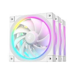 Ventilatoare DEEPCOOL FL12-3in1 120mm ALB, CFM 55, presiune 2.82 mmAq, viteza de rotatie 500-2150 RPM +/- 10%