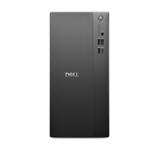 Desktop Dell Tower ECT1250, 180W Chassis, Intel(R) Core(TM) Ultra 7-265 processor (20 Cores, 30MB Total Cache, 2.4GHz), Intel(R) UHD Graphics, 16GB, 1x16GB, DDR5, 5600MT/s, 1TB M.2 PCIe NVMe Solid State Drive, No Optical Drive, 3.0 SD Card Reader, MediaTe