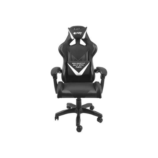 Scaun gaming FURY AVENGER XL, material piele ecologica+polyester, reglabil pe inaltime, greutate maxima suportata 150 kg, inaltime scaun reglabil 46.5 - 56.5 cm, spatar ajustabil 180°, dimensiuni roti 60mm, echipat cu piston cu gaz clasa 3, manere 4D, ne Scaun gaming FURY AVENGER XL, material piele ecologica+polyester, reglabil pe inaltime, greutate maxima suportata 150 kg, inaltime scaun reglabil 46.5 - 56.5 cm, spatar ajustabil 180°, dimensiuni roti 60mm, echipat cu piston cu gaz clasa 3, manere 4D, ne