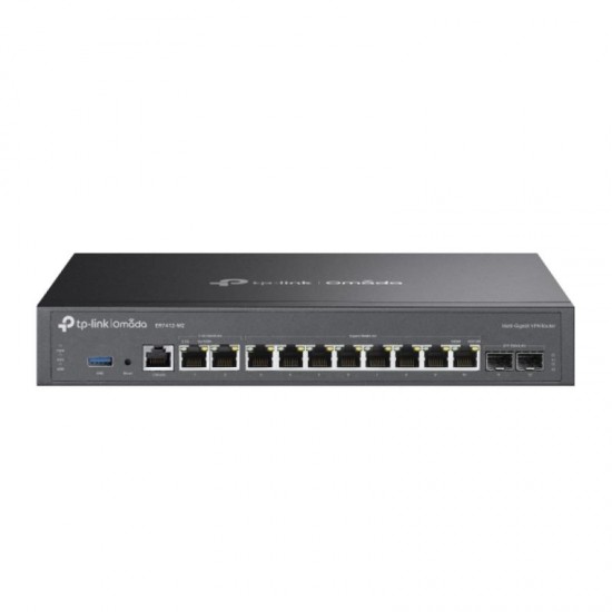 TP LINK Omada 5-Port 2.5G Multi-Gigabit Router, Standarde si Protocoale: IEEE 802.3, IEEE802.3u, IEEE802.3ab, IEEE802.3z, IEEE 802.3x, IEEE802.1q, Interfata: 2x 2.5G RJ45 2x Gigabit SFP 8x Gigabit RJ45 1x RJ45 Console Port 1x USB3.0 Port TP LINK Omada 5-Port 2.5G Multi-Gigabit Router, Standarde si Protocoale: IEEE 802.3, IEEE802.3u, IEEE802.3ab, IEEE802.3z, IEEE 802.3x, IEEE802.1q, Interfata: 2x 2.5G RJ45 2x Gigabit SFP 8x Gigabit RJ45 1x RJ45 Console Port 1x USB3.0 Port