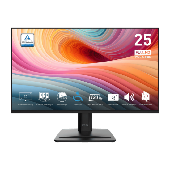 MSI Pro MP252 E2. Display diagonal: 62.2 cm (24.5 MSI Pro MP252 E2. Display diagonal: 62.2 cm (24.5