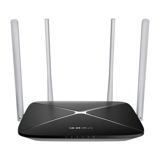 AC1200 Wi-Fi 4G LTE Router, Build-In 150Mbps 4G LTE Modem SPEED: 300 Mbps at 2.4 GHz, 867 Mbps at 5 GHz, 4G Cat4 150/50 Mbps SPEC: 2× External Detachable LTE Antennas, 2× External Fixed Wi-Fi Antennas,  3× 10/100 Mbps LAN Ports, 1× 10/100 Mbps WAN/LAN Por