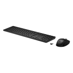 HP 655 Wireless Mouse and Keyboard Combo, Culoare: Negru, Dimensiuni: 428,22 x 115,47 x 18,06 mm (tastatură); 120,28 x 69,95 x 41,39 mm (mouse), Greutate: 0,4 kg (tastatură); 0,08 kg (mouse), Garantie 1 an