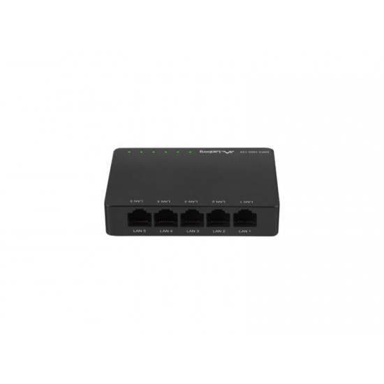 Switch  DSP2-1005-12V 5x 1 Gb/s, fara management, Gigabit Ethernet, desktop, 12V