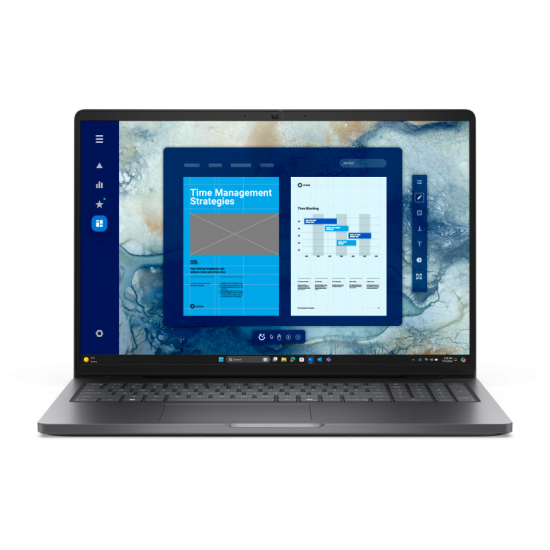 Laptop Business DELL Pro 16 PC16250, cu procesor Intel Core 7 150U, 16'' IPS Full HD+, 16 GB DDR5, 512 GB SSD, Intel Graphics, Windows 11 Pro