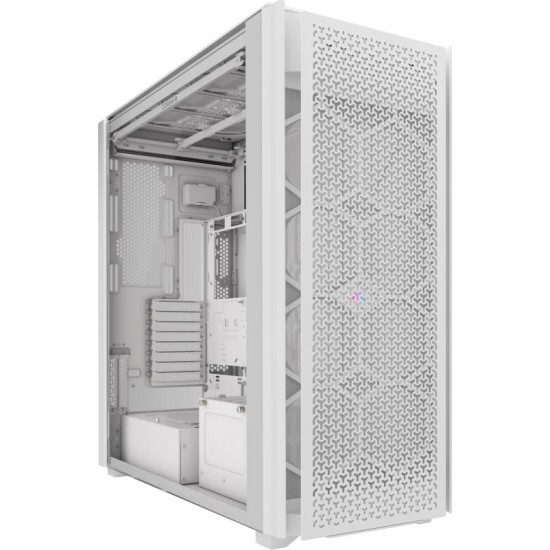 Carcasa CORSAIR 9000D AIRFLOW Super Full Tower RGB ALB, Tempered Glass, Sloturi Expansiune 8 orizontale sau 4 verticale+ verticale pentru placa de baza secundara, Drive Bays: 5x3.5 Carcasa CORSAIR 9000D AIRFLOW Super Full Tower RGB ALB, Tempered Glass, Sloturi Expansiune 8 orizontale sau 4 verticale+ verticale pentru placa de baza secundara, Drive Bays: 5x3.5