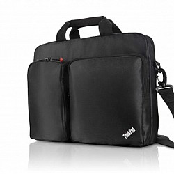 ThinkPad 3-in-1 Case, Weight: 460g, Fits Up To (L x D x H): 351 x 263 x 37 mm, Color: Black, Outside Fabric Material: 97% Polyester, 3% PVC