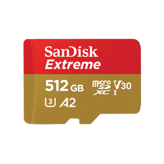 Card de Memorie MicroSDHC SanDisk, 512GB, UHS-I, Class 10, 80MB/s + Adaptor Card de Memorie MicroSDHC SanDisk, 512GB, UHS-I, Class 10, 80MB/s + Adaptor