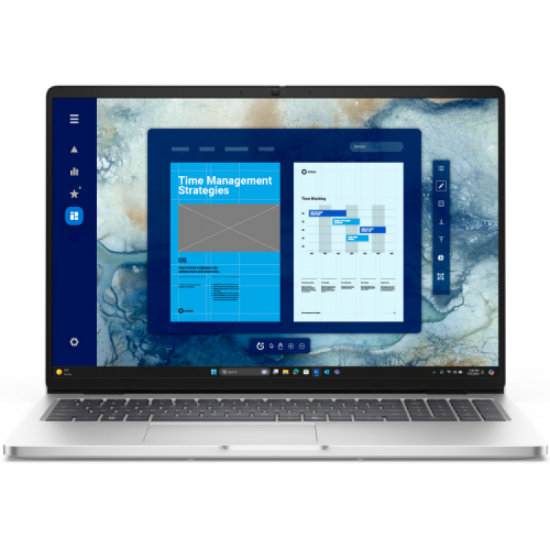 Laptop Business Dell Pro 16, cu procesor Intel Core Ultra 5 235U, 16'' IPS, 16 GB DDR5, 512 GB SSD, Intel Graphics, Windows 11 Pro, 3 ani Garantie