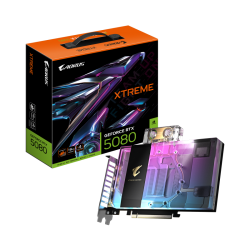 Placa Video GIGABYTE AORUS GEFORCE RTX 5080 XTREME WATERFORCE WB 16GB GDDR7 256 bit, 3x DP 1x HDMI