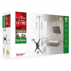 Suport tavan LCD/Plasma plat/curbat Barkan, 4500L,13-86