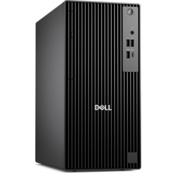 Desktop Business Dell Pro QCT1250 Tower cu procesor Intel Core Ultra 7 265 pana la 5.3 GHz, 32GB DDR5, 1TB SSD, NVIDIA RTX A400 4GB, Windows 11 Pro, Black, 5 ani garantie