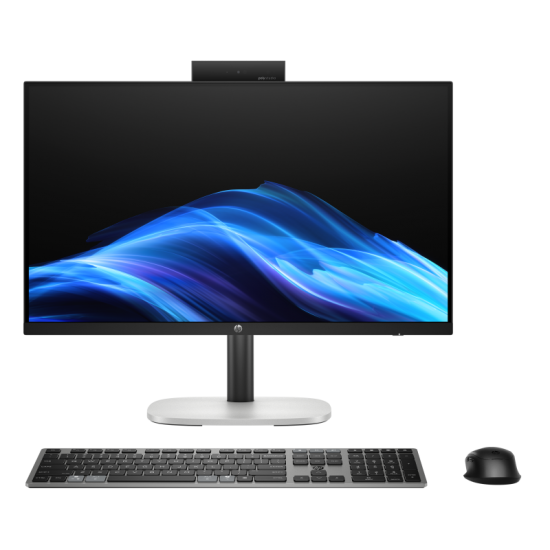 All-in-One HP ProStudio 4 G1i 23.8 inch Non-Touch IPS FHD (1920x1080) LBL Anti-Glare 250 nits, Intel Core Ultra 5 225T 10-Core (2.5GHz, up to 4.9GHz, 20MB), video integrat Intel Graphics, RAM 32GB DDR5 5600MHz (1x32GB), SSD 1TB PCIe-5x4 2280 M.2, No ODD, 