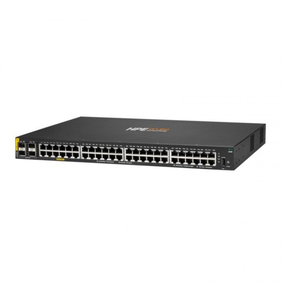 HPE Aruba Networking CX 6100 48G Class4 PoE 4SFP+ 370W Switch