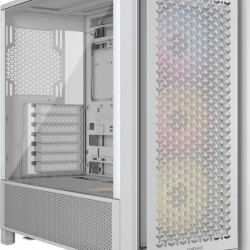 Carcasa CORSAIR FRAME 4000D RS Modular Mid Tower ARGB ALB, Tempered Glass, Sloturi Expansiune 7 orizontale sau 3 verticale, Drive Bays: 2x3.5 Carcasa CORSAIR FRAME 4000D RS Modular Mid Tower ARGB ALB, Tempered Glass, Sloturi Expansiune 7 orizontale sau 3 verticale, Drive Bays: 2x3.5