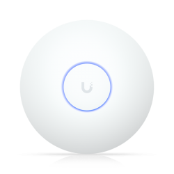 Acces point Ubiquiti U7-LR Wifi 7, 1 x RJ-45 port, 7300 Mbit/s, tensiune DC 42.5 - 57 V, alb