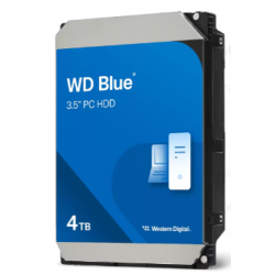 HDD desktop WD WD Blue, 4 TB, 5400 RPM, 128 MB cache, SATA III HDD desktop WD WD Blue, 4 TB, 5400 RPM, 128 MB cache, SATA III