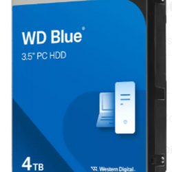 HDD desktop WD WD Blue, 4 TB, 5400 RPM, 128 MB cache, SATA III HDD desktop WD WD Blue, 4 TB, 5400 RPM, 128 MB cache, SATA III