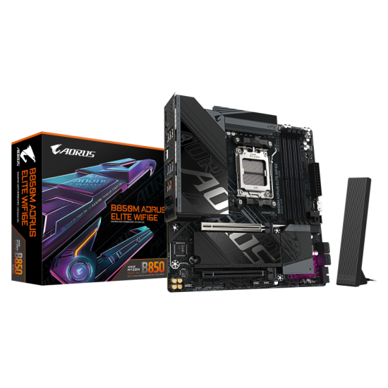 Placa de bază Gigabyte B850M AORUS ELITE WIFI6E AM5