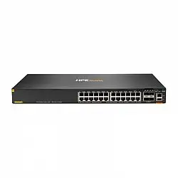 HPE Aruba Networking CX 6200F 24G Class4 PoE 4SFP+ 370W Switch