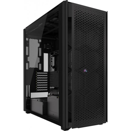 Carcasa CORSAIR 9000D AIRFLOW Super Full Tower RGB NEGRU, Tempered Glass, Sloturi Expansiune 8 orizontale sau 4 verticale+ verticale pentru placa de baza secundara, Drive Bays: 5x3.5 Carcasa CORSAIR 9000D AIRFLOW Super Full Tower RGB NEGRU, Tempered Glass, Sloturi Expansiune 8 orizontale sau 4 verticale+ verticale pentru placa de baza secundara, Drive Bays: 5x3.5
