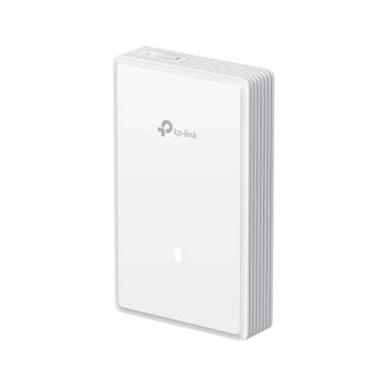 BE5000 Wall-Plate Dual-Band Wi-Fi 7 Access Point PORT: Uplink: 1× 2.5G RJ45 Port; Downlink: 1× 2.5G RJ45 Port +2× 1G RJ45 Port SPEED:688Mbps at 2.4 GHz + 4324 Mbps at 5 GHz FEATURE: Compatible with US Standard Junction Box, 802.3 bt/at PoE, PoE Passthro BE5000 Wall-Plate Dual-Band Wi-Fi 7 Access Point PORT: Uplink: 1× 2.5G RJ45 Port; Downlink: 1× 2.5G RJ45 Port +2× 1G RJ45 Port SPEED:688Mbps at 2.4 GHz + 4324 Mbps at 5 GHz FEATURE: Compatible with US Standard Junction Box, 802.3 bt/at PoE, PoE Passthro