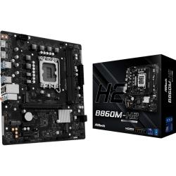 ASRock B860M-H2                 1851 mATX HDMI          DDR5