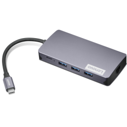 Lenovo 150 USB-C Travel Dock; Port de incarcare: 1 x Type-C; Input Power (in W): 45W/65W/100W/135W / Output Power (in W): Max 100W; Porturi USB: 3 x USB-A /1 x USB-C; Dimensiuni (L x D x H): 142 x 82 x 23mm; Greutate: 172g; Garantie; 1 an Lenovo 150 USB-C Travel Dock; Port de incarcare: 1 x Type-C; Input Power (in W): 45W/65W/100W/135W / Output Power (in W): Max 100W; Porturi USB: 3 x USB-A /1 x USB-C; Dimensiuni (L x D x H): 142 x 82 x 23mm; Greutate: 172g; Garantie; 1 an
