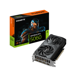Placa Video GIGABYTE GEFORCE RTX 5060 WINDFORCE MAX OC 8GB GDDR7 128 bit, PCIE 5.0, 3x DP 1x HDMI