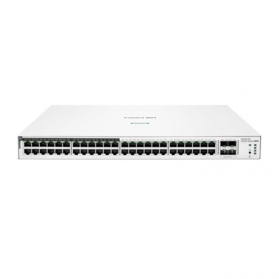 HPE Networking Instant On Switch 48p Gigabit CL4 PoE 4p SFP 370W 1830