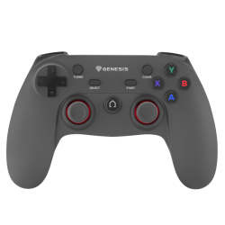 Controller wireless Genesis Mangan PV56, interfata 2.4 GHz, numar butoane 12, capacitate baterie 600 mAh, compatibilitate PC, PS3, negru Controller wireless Genesis Mangan PV56, interfata 2.4 GHz, numar butoane 12, capacitate baterie 600 mAh, compatibilitate PC, PS3, negru