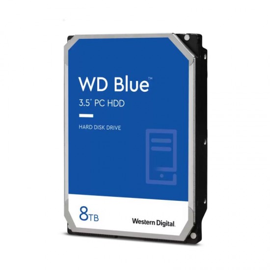 HDD desktop WD Blue, 8 TB, 5640 RPM, 256 MB cache, SATA III