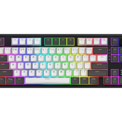 HATOR Skyfall Pro Wireless 80. Keyboard form factor: 80%. Keyboard style: Straight. Connectivity technology: Wired & Wireless, Device interface: USB + RF Wireless + Bluetooth, Keyboard key switch: Mechanical, Keyboard layout: QWERTY. Backlight type: RGB L