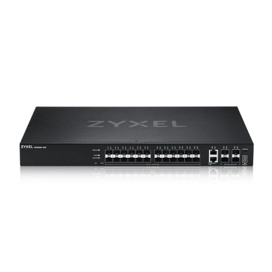 XGS2220-30F, L3 Access Switch, 24x1G SFP, 2x10mG RJ45, 4x10G SFP+ Uplink, incl. 1 yr NebulaFlex Pro XGS2220-30F, L3 Access Switch, 24x1G SFP, 2x10mG RJ45, 4x10G SFP+ Uplink, incl. 1 yr NebulaFlex Pro