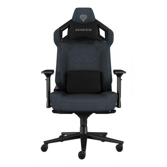 Scaun gaming Genesis Nitro 800, material textil, reglabil pe inaltime, greutate maxima suportata 150 kg, inaltime scaun reglabil 47 - 53 cm, spatar ajustabil 135°, dimensiuni roti 60mm, echipat cu piston cu gaz clasa 4, manere 4D, negru Scaun gaming Genesis Nitro 800, material textil, reglabil pe inaltime, greutate maxima suportata 150 kg, inaltime scaun reglabil 47 - 53 cm, spatar ajustabil 135°, dimensiuni roti 60mm, echipat cu piston cu gaz clasa 4, manere 4D, negru