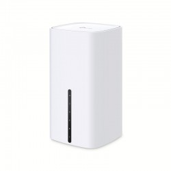 5G AX1800 Wireless Dual Band Gigabit Router Build-In 5G Modem SPEED: 1201 Mbps at 5 GHz + 574 Mbps at 2.4 GHz, 5G NR 4.67Gbps/1.25Gbps, LTE support Cat 19 1.6Gbps/200Mbps SPEC: Internal Antennas, 2× Gigabit LAN Ports, 1× Gigabit WAN/LAN Port, 5G NR R15 SA
