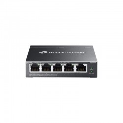 Omada 5-Port Gigabit Easy Managed Switch with 4-Port PoE+ PORT: 4× Gigabit PoE+ Ports, 1× Gigabit Non-PoE Ports SPEC: 802.3at/af, 65 W PoE Power, Desktop Steel Case and Fanless FEATURE: Integration with Omada SDN Controller, Flow Control, Loopback Detecti Omada 5-Port Gigabit Easy Managed Switch with 4-Port PoE+ PORT: 4× Gigabit PoE+ Ports, 1× Gigabit Non-PoE Ports SPEC: 802.3at/af, 65 W PoE Power, Desktop Steel Case and Fanless FEATURE: Integration with Omada SDN Controller, Flow Control, Loopback Detecti