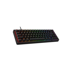 Tastatura gaming mecanica HyperX Origins 2 65, lungime cablu 1.8m, iluminare RGB (16,777,216 colors), polling rate 8000 Hz, negru