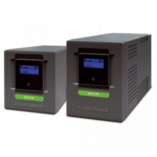 NeTYS PR-MT 1000VA/700W 230V 50/60Hz WITH AVR, SINEWAVE,LCD PLUGS PROTECTED RJ45,USB BATTERY INCLUDED