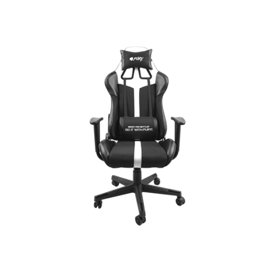 Scaun gaming FURY AVENGER XL, material piele ecologica+polyester, reglabil pe inaltime, greutate maxima suportata 150 kg, inaltime scaun reglabil 46.5 - 56.5 cm, spatar ajustabil 180°, dimensiuni roti 60mm, echipat cu piston cu gaz clasa 3, manere 4D, al Scaun gaming FURY AVENGER XL, material piele ecologica+polyester, reglabil pe inaltime, greutate maxima suportata 150 kg, inaltime scaun reglabil 46.5 - 56.5 cm, spatar ajustabil 180°, dimensiuni roti 60mm, echipat cu piston cu gaz clasa 3, manere 4D, al
